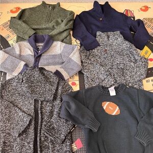 Boys Sweater Lot – Size 5 (6 total)